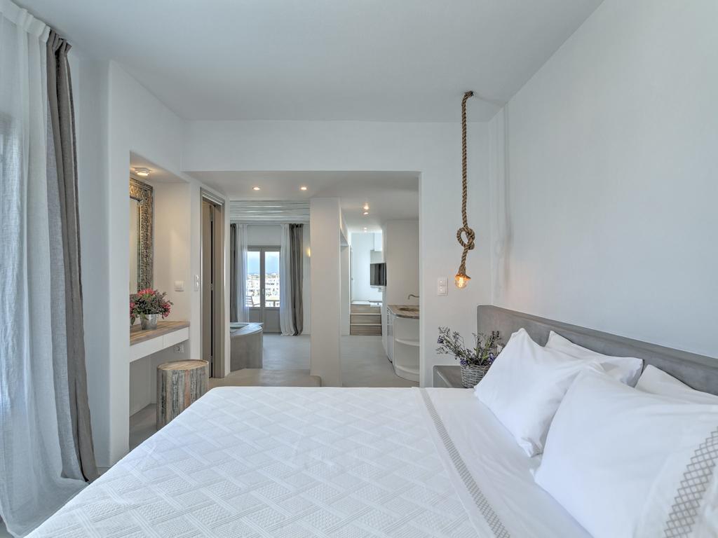 Hotel Papadakis Náousa Rom bilde